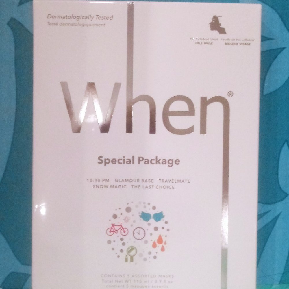 When Special Package Face Masks - 5 count